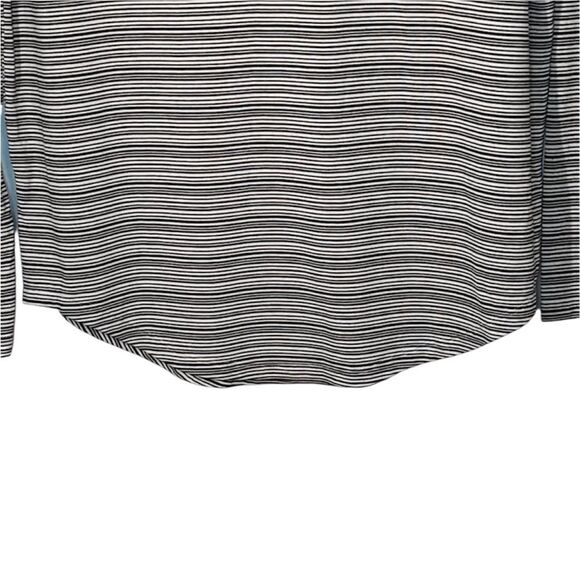 Athleta Cloudlight Stratus Striped Ling Sleeve Tee - Picture 4 of 8